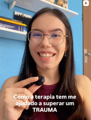 Publicação em vídeo sobre a experiência com a terapia